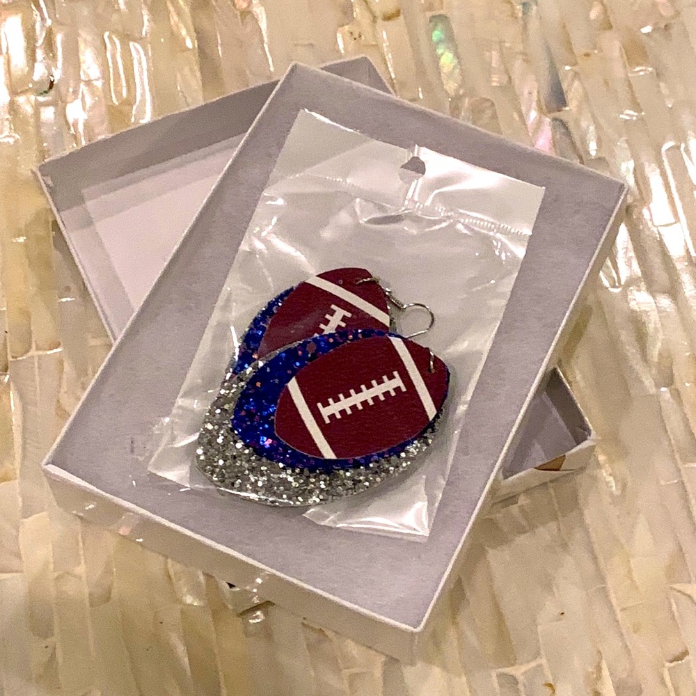 Football Earrings